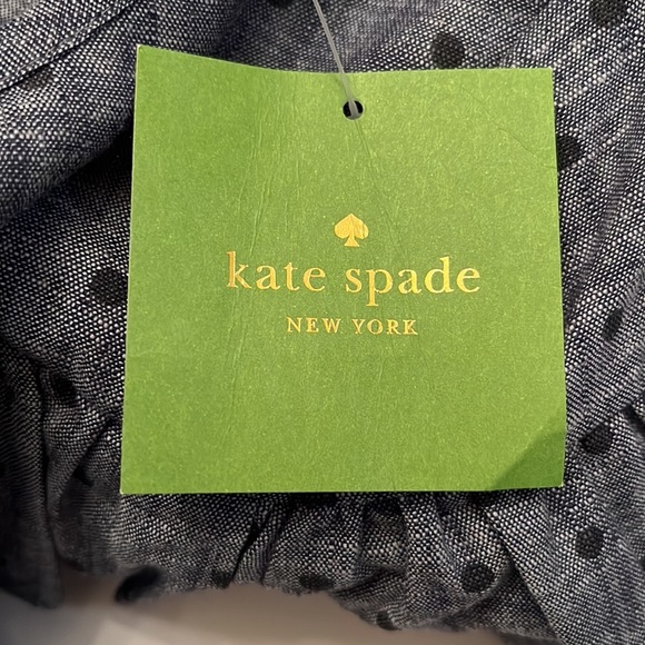 Kate Spade chambray size 3 toddler ruffle dress, NWT - Picture 13 of 16